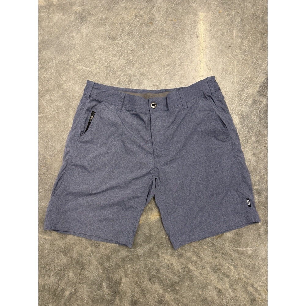 SAXX New Frontier 2in1 Shorts Men's 36 BallPark Pouch Lined Heather Grey Outdoor